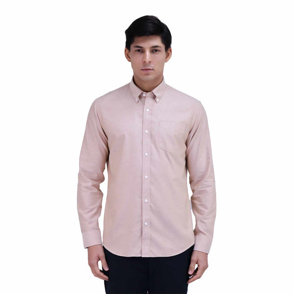 Cotton Oxford Wrinkle Free Shirt