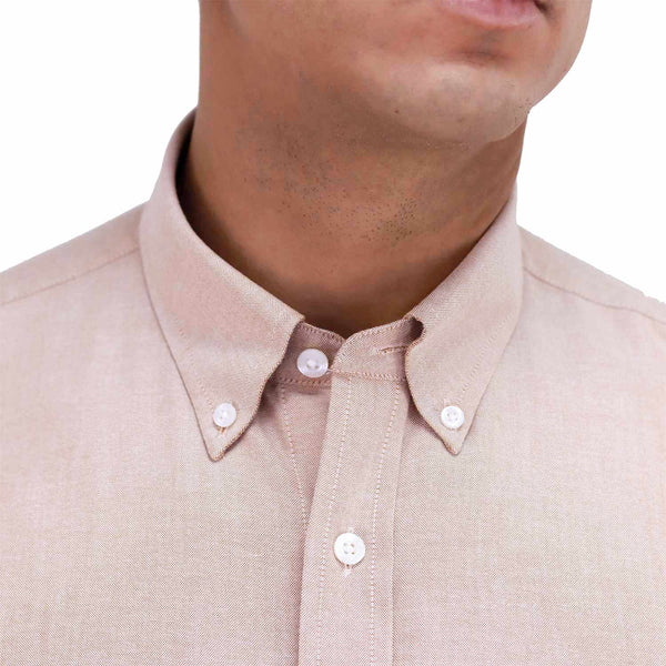 Cotton Oxford Wrinkle Free Shirt