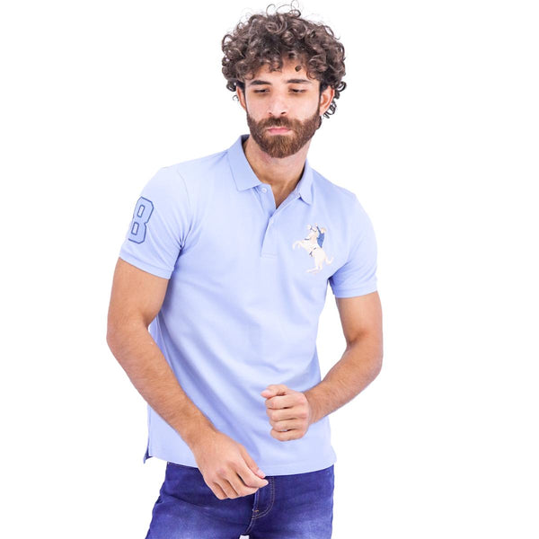 Men's Embroidery Napoleon Polo