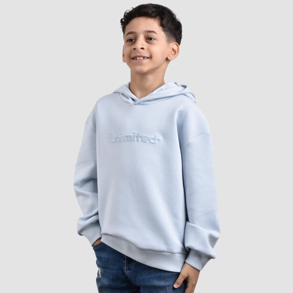 Kids Cotton Polyester Spandex Interlock Long Sleeve Comfort Fit Print Sweatshirt Hoodie