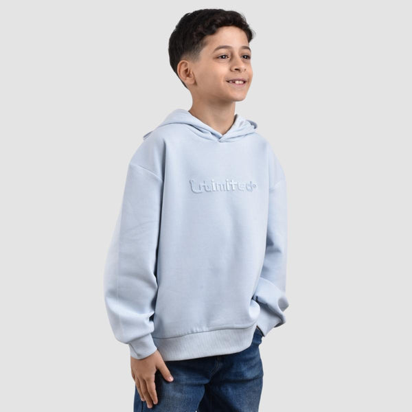 Kids Cotton Polyester Spandex Interlock Long Sleeve Comfort Fit Print Sweatshirt Hoodie