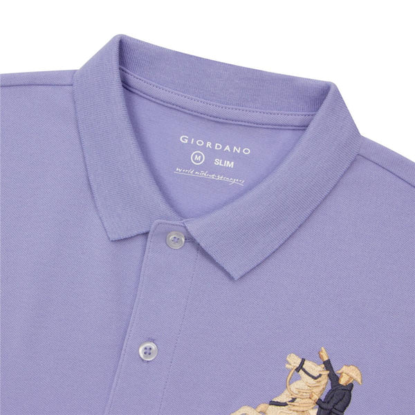 Men's Embroidery Napoleon Polo