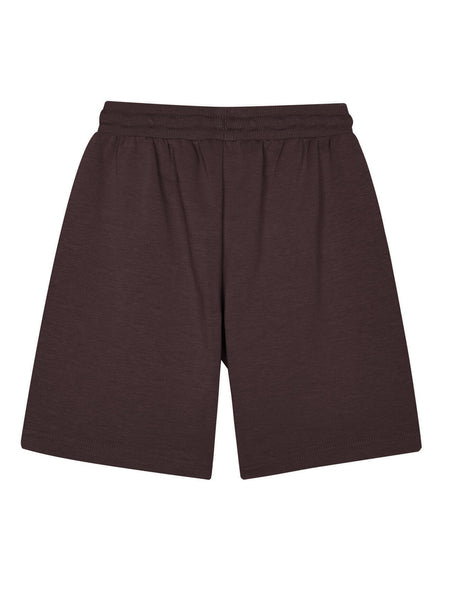 Polyster/Cotton Interlock Mid Rise Comfort Elastane Wrst Shorts