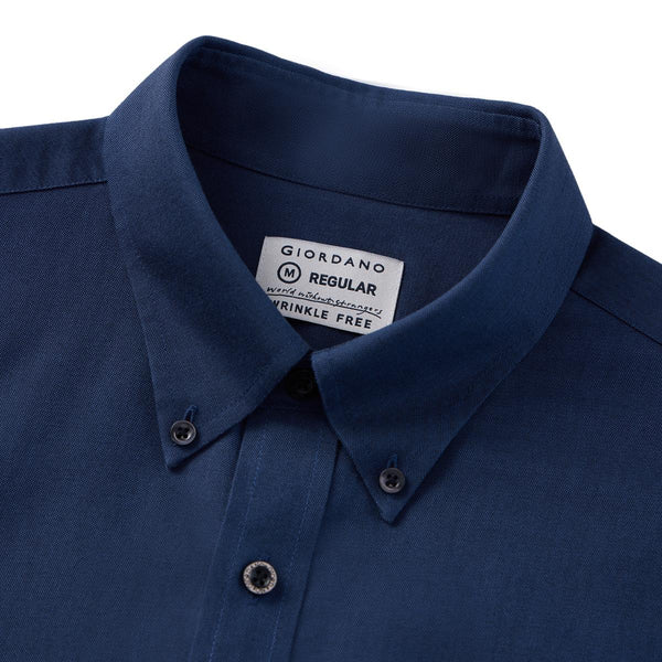 Cotton Oxford Wrinkle Free Shirt