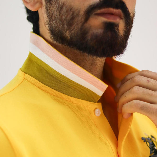 Men's Embroidery Napoleon Polo