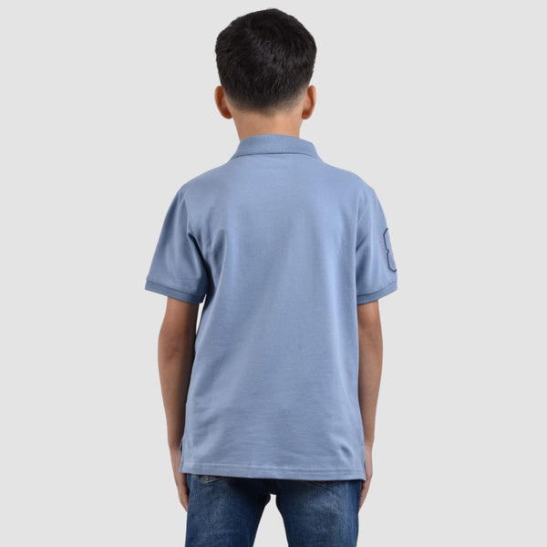 Junior Embroidery Short Sleeve Bold Polo