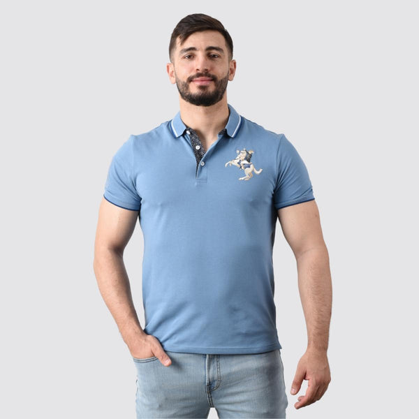 Men's Embroidery Napoleon Polo