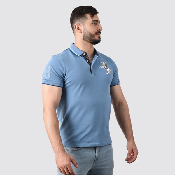 Men's Embroidery Napoleon Polo