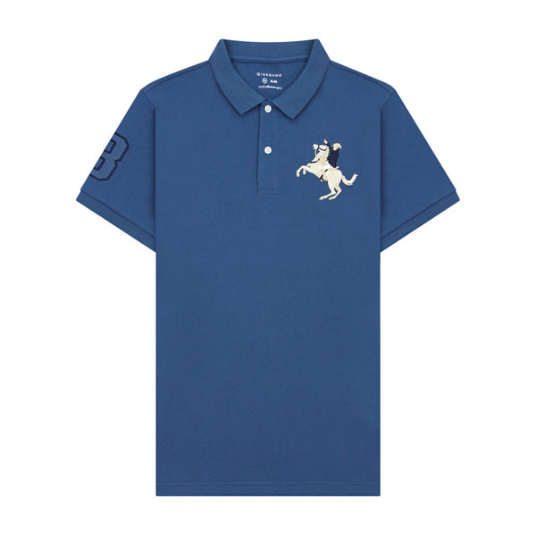 Men's Embroidery Napoleon Polo