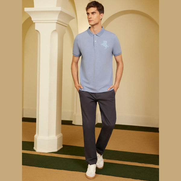 Men's Embroidery Napoleon Polo