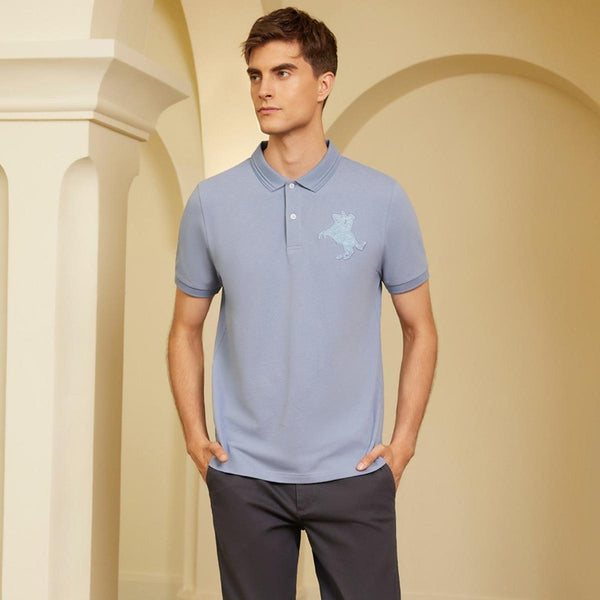 Men's Embroidery Napoleon Polo