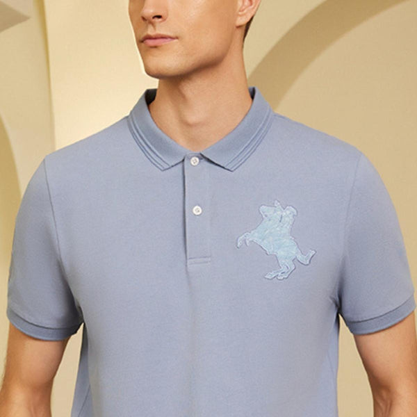 Men's Embroidery Napoleon Polo