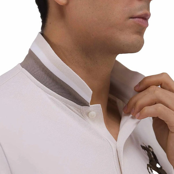 Men's Embroidery Napoleon Polo