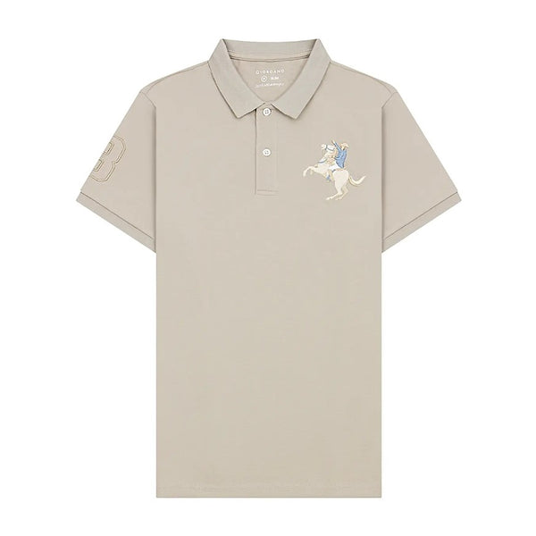 Men's Embroidery Napoleon Polo