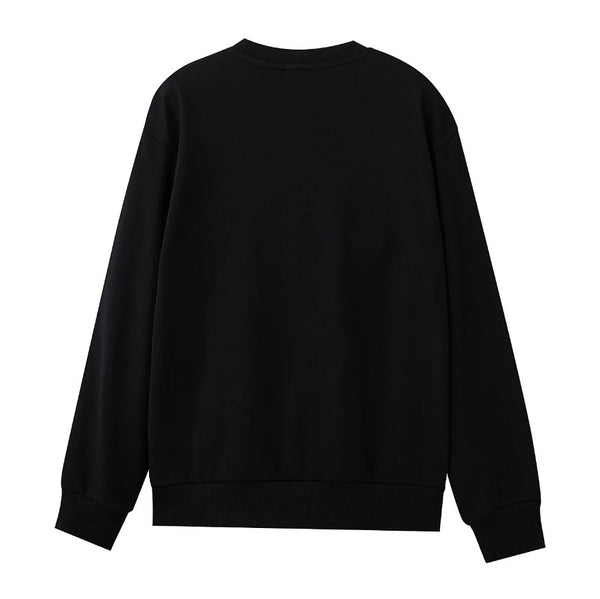 Men's Cotton Polyester French Terry Crew Neck Sweatshirt