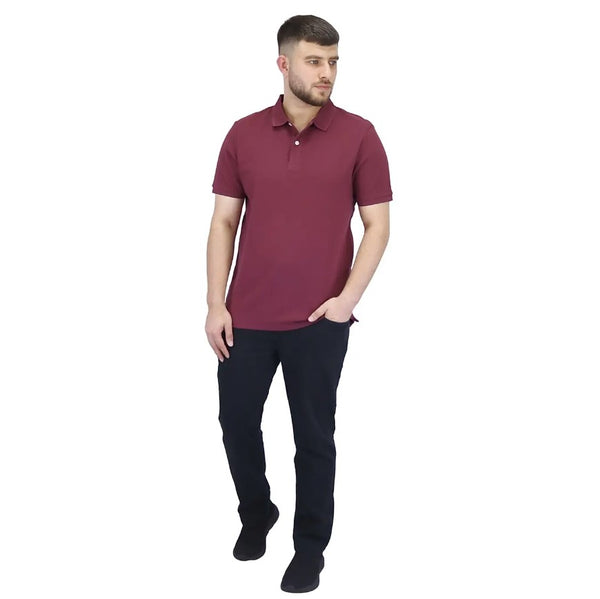 Men's Waffle Polo