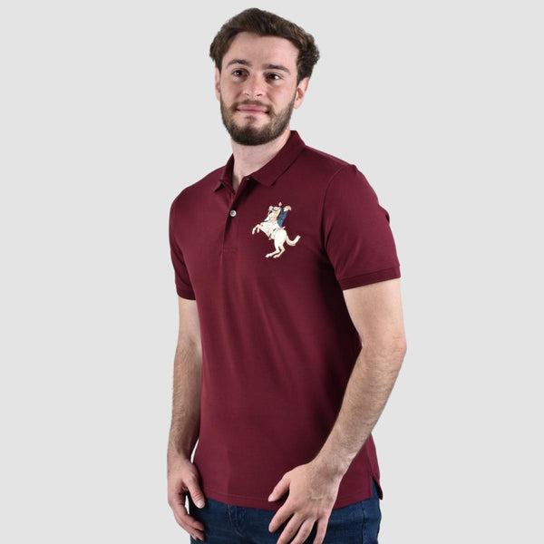 Men's Embroidery Napoleon Polo