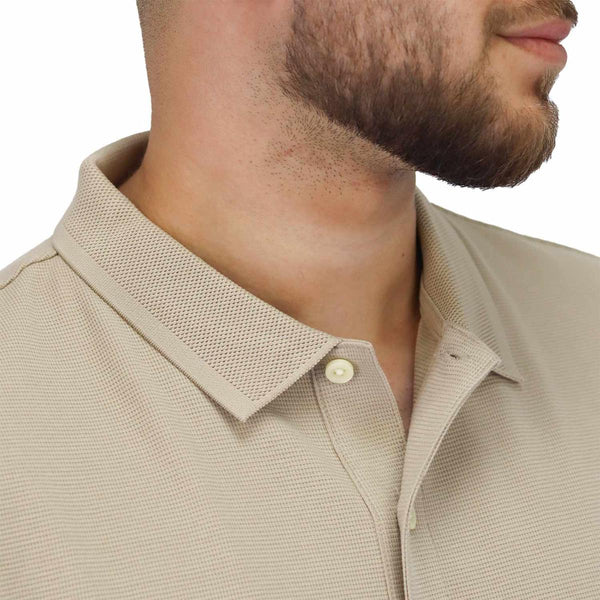 Men's Waffle Polo