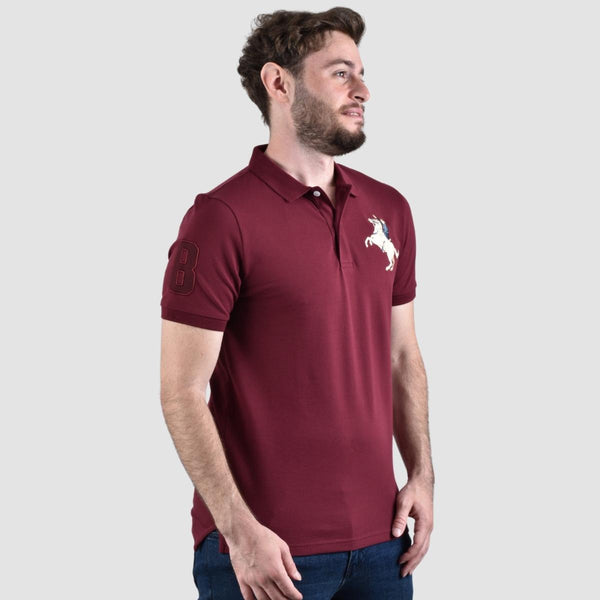 Men's Embroidery Napoleon Polo