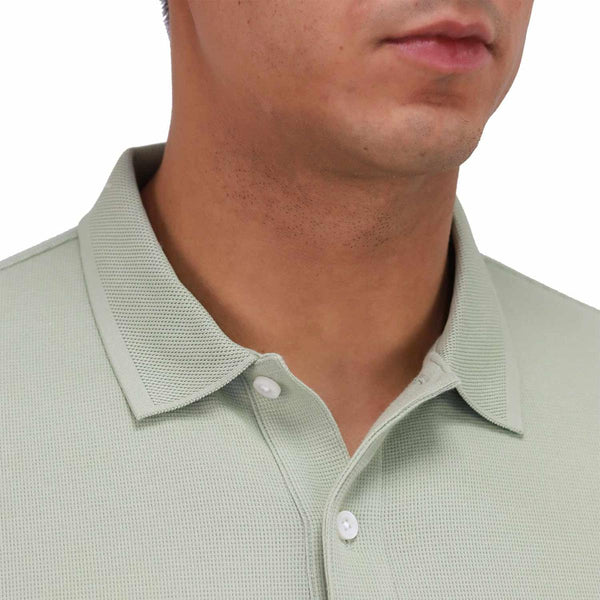 Men's Waffle Polo